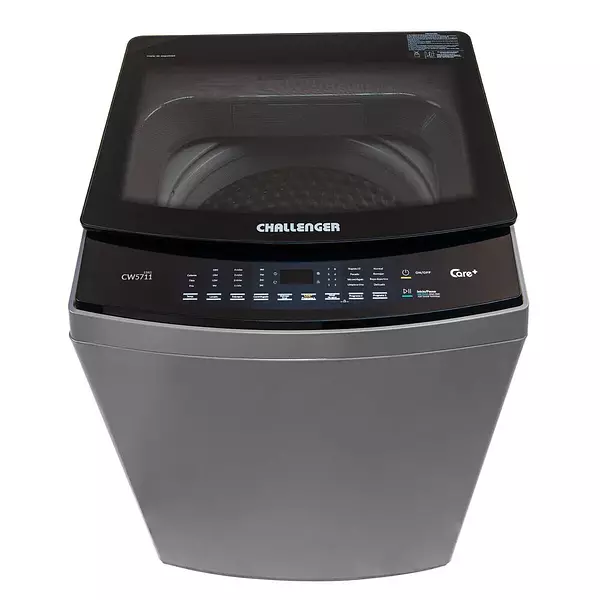 Lavadora Challenger Automática Gris 11kg (24lb) - Cw5711 Dg