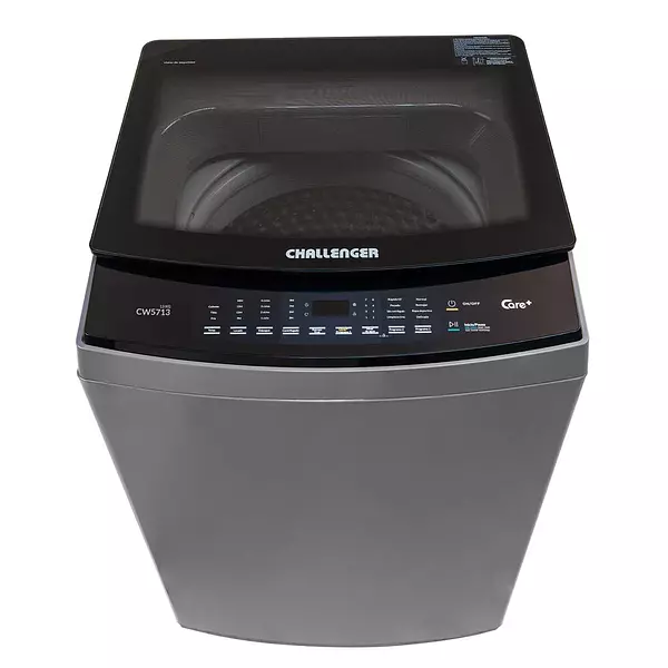 Lavadora Challenger Automática Gris 13kg (29lb) - Cw5713 Dg