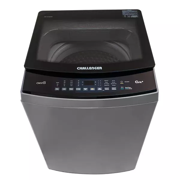 Lavadora Challenger Automática Gris 15kg (33lb) - Cw5715 Dg