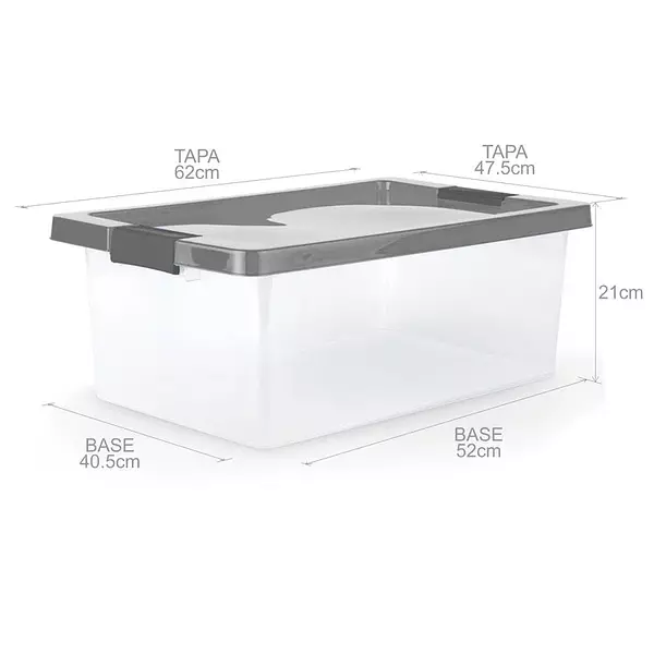 Caja Estra Broches 37l