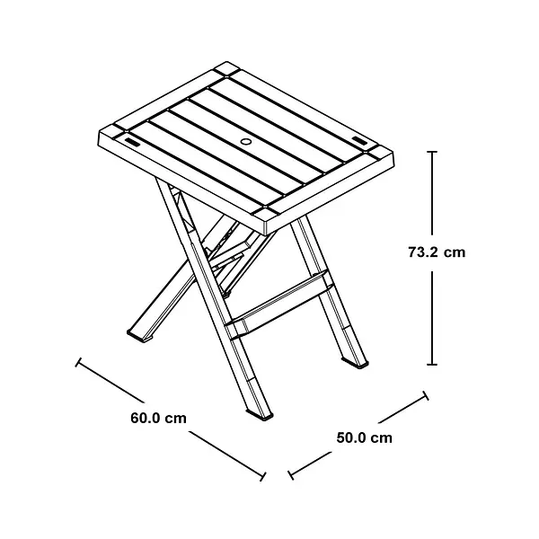 Mesa Rimax Plegable Barú