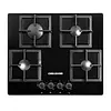 Cubierta Sq6762 Ae Serie Cristal Squadra 4 Puestos – Vidrio