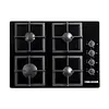 Estufa De Empotrar Challenger Vidrio Negro 60 Cm Sq6759