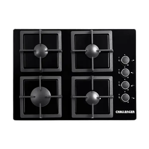 Estufa De Empotrar Challenger Vidrio Negro 60 Cm Sq6759