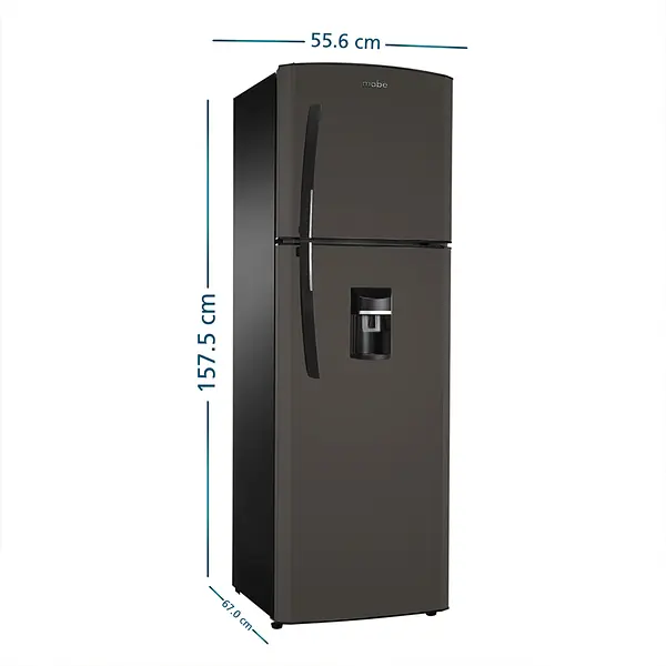 Nevera Mabe No Frost 247 L Brutos Grafito Mabe