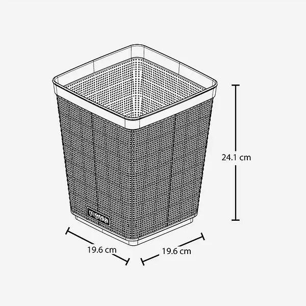 Papelera Rimax Fique 6 Litros